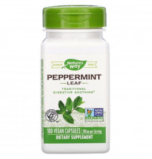 Листья перечной мяты Nature's Way Peppermint 700 мг 100 капс