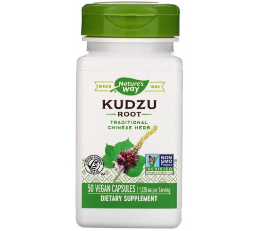 Кудзу Nature's Way Kudzu 1226 мг 50 кап