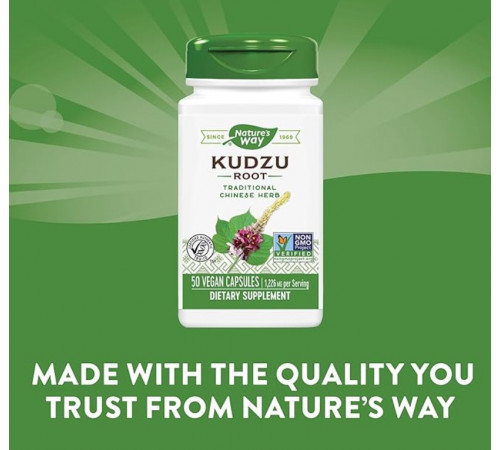 Кудзу Nature's Way Kudzu 1226 мг 50 кап