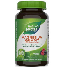 Магній цитрат Nature's Way Magnesium Gummy 100 мг 60 жув конф ягоди