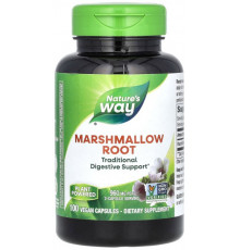Корень алтея Nature's Way Marshmallow 960 мг 100 веганских капсул