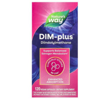 Метаболізм естрогенів Nature's Way DIM-plus Estrogen Metabolism 120 капсул
