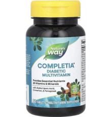 Мультивітаміни для діабетиків Nature's Way Diabetic Complete Multi-Vitamin 60 таб