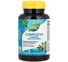 Вітаміни для діабетиків без заліза Nature's Way Completia Diabetic Multi-Vitamin 90 таблеток