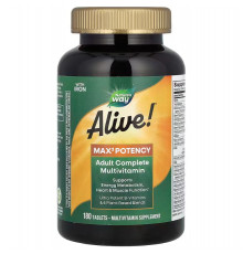 Мультивітаміни Natures Way Alive!  Adult Complete Multivitamin 180 таб