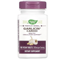 Гарліцин Nature's Way Garlicin Cardio 180 таблеток