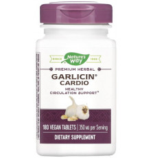 Гарліцин Nature's Way Garlicin Cardio 180 таблеток