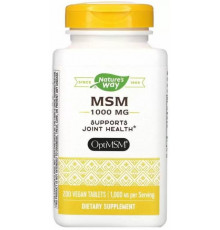 Метилсульфонилметан Nature's Way MSM 1000 мг 200 таблеток