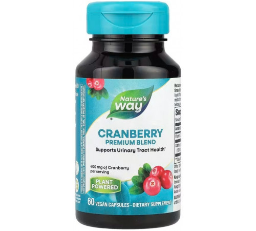 Клюква премиум смесь Nature's Way Cranberry 60 капсул