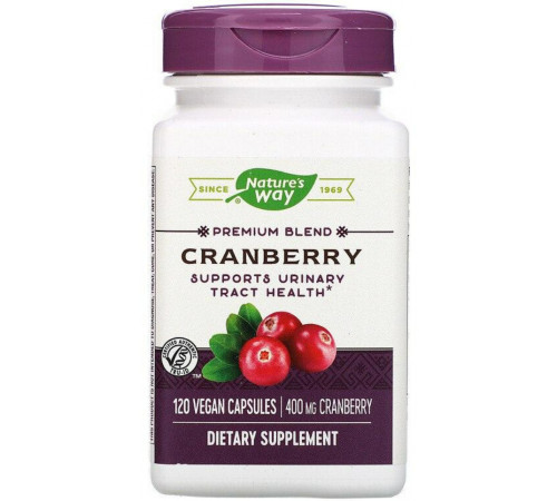 Журавлина для зміцнення здоров'я Nature's Way Cranberry Premium Blend 120 капс