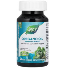 Олія орегано Nature's Way Oregano Oil 60 веганських капсул