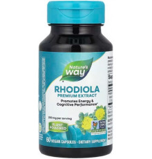 Родіола рожева Nature's Way Rhodiola 250 мг 60 веганських капсул