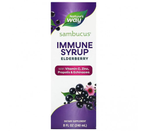 Чорна бузина сироп Nature's Way Sambucus Immune 240 мл