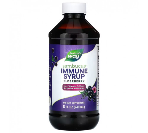 Чорна бузина сироп Nature's Way Sambucus Immune 240 мл