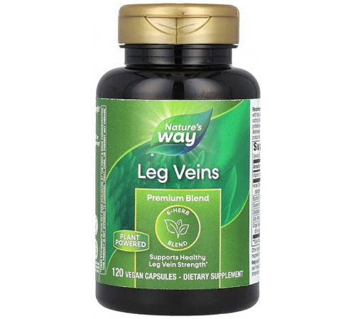 Добавка при варикозе Nature's Way Leg Veins 120 капсул