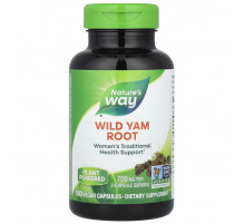 Дикий ямс Nature's Way Wild Yam 700 мг 180 веганских капсул