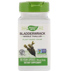 Ламінарія йод Nature's Way Bladderwrack 580 мг 100 капс