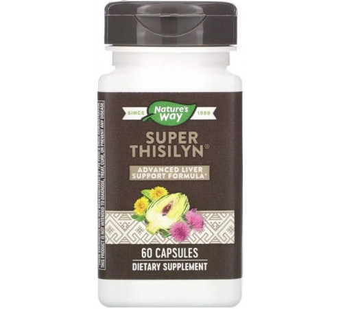 Підтримка печінки Nature's Way Super Thisilyn 60 капс