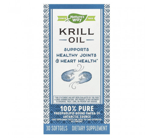 Олія криля Nature's Way Krill Oil 30 капсул