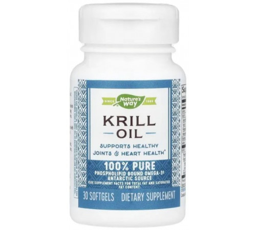 Олія криля Nature's Way Krill Oil 30 капсул