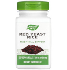 Красный дрожжевой рис Nature's Way Red Yeast Rice 600 мг 120 капсул