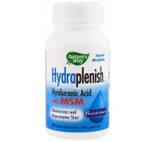 Гіалуронова кислота + МСМ Nature's Way Hyaluronic Acid With MSM 60 капсул