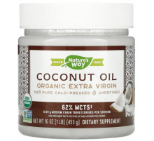 Кокосовое масло Nature's Way Coconut Oil 453 грамм