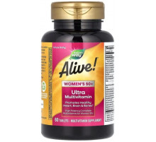 Мультивітаміни для жінок Nature's Way Alive! Women's 50+ Multi-Vitamin 60 таблеток