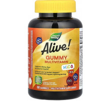 Мультивитамины для детей Nature's Way, Alive! Multi-Vitamin for Children 60 жев конф фрукты