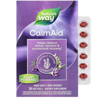 Средство от стресса и нервов Nature's Way CalmAid Clinically Studied Lavender 30 капсул