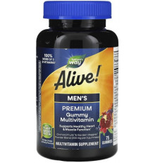 Вітаміни для чоловіків Nature's Way Alive! Men's Gummy Vitamins 75 жув таблеток