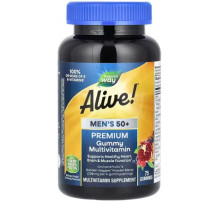 Мультивітаміни для чоловіків 50 + Nature's Way Men's Multi-Vitamin Multi-Mineral 75 таб