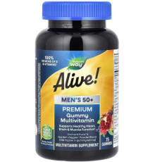 Мультивітаміни для чоловіків 50 + Nature's Way Men's Multi-Vitamin Multi-Mineral 75 таб