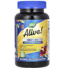 Вітаміни для чоловіків 50+ Nature's Way  Men's 50+ Gummy Vitamins 60 жев конф