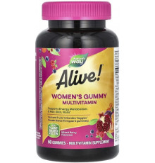 Мультивітаміни для жінок Nature's Way Alive! Women's Gummy Vitamins 60 жув таб ягідний