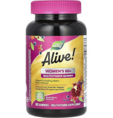 Мультивітаміни для жінок 50+  Nature's Way Women's 50+ Gummy Vitamins  60 жет таб ягодни