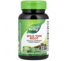 Дикий ямс Nature's Way Wild Yam 700 мг 100 веганских капсул