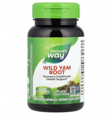 Дикий ямс Nature's Way Wild Yam 700 мг 100 веганских капсул