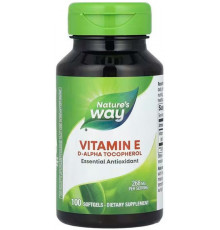 Вітамін Е Nature's Way Vitamin E 268 мг 100 гелевих капсул