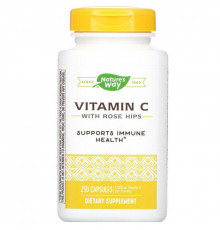 Вітамін С з шипшиною Nature's Way Vitamin C 1000 мг 250 капсул