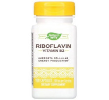 Рибофлавін Вітамін В2 Nature's Way Vitamin B2 100 мг 100 капсул
