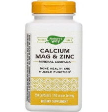 Кальцій Магній Цинк Nature's Way Calcium Mag & Zinc 250 капс