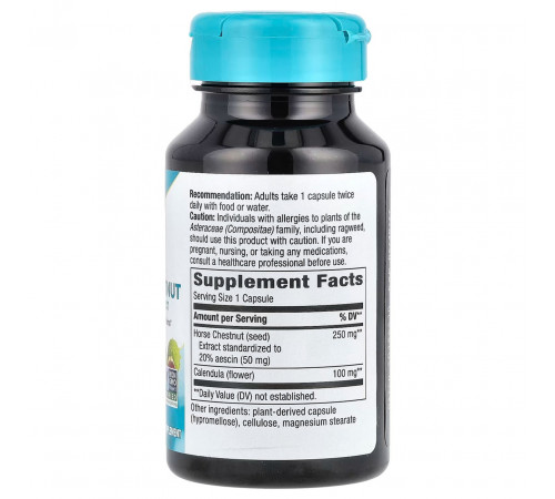 Конский каштан Nature's Way  Horse Chestnut 250 мг 90 капс