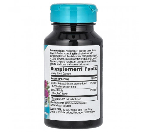 Розторопша Nature's Way Milk Thistle 60 капсул