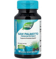 Со Пальметто (сереноя) Naturе's Way Saw Palmetto 160 мг 60 гел капс