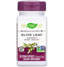 Екстракт листя оливи Nature's Way Olive Leaf 250 мг 60 веганських капсул