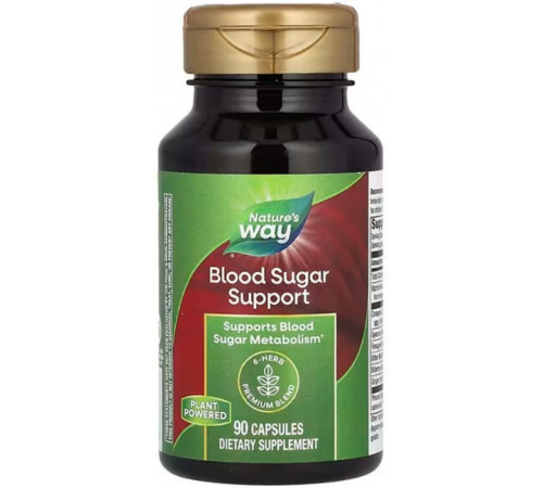 Поддержка уровня сахара в крови Nature's Way Blood Sugar 90 капсул