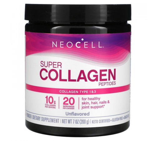 Колагенові пептиди тип 1 та 3 Neocell Collagen Peptides 200 г