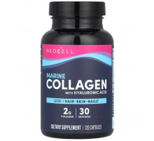 Морской коллаген и гиалуроновая кислота Neocell Marine Collagen 120 капс