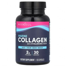 Морський колаген та гіалуронова кислота Neocell Marine Collagen 120 капс